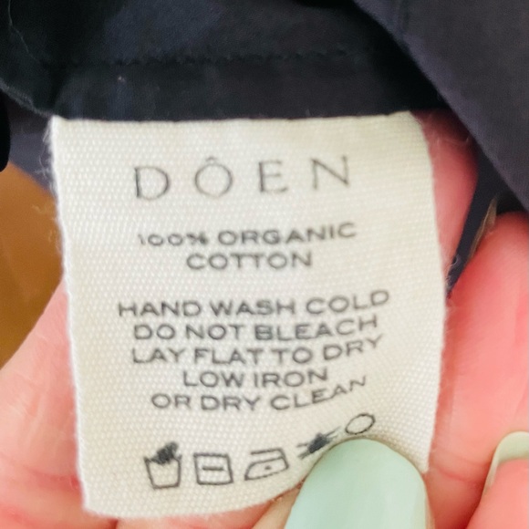 SOLD! Ischia Dress in 100% organic cotton - Picture 3 of 5